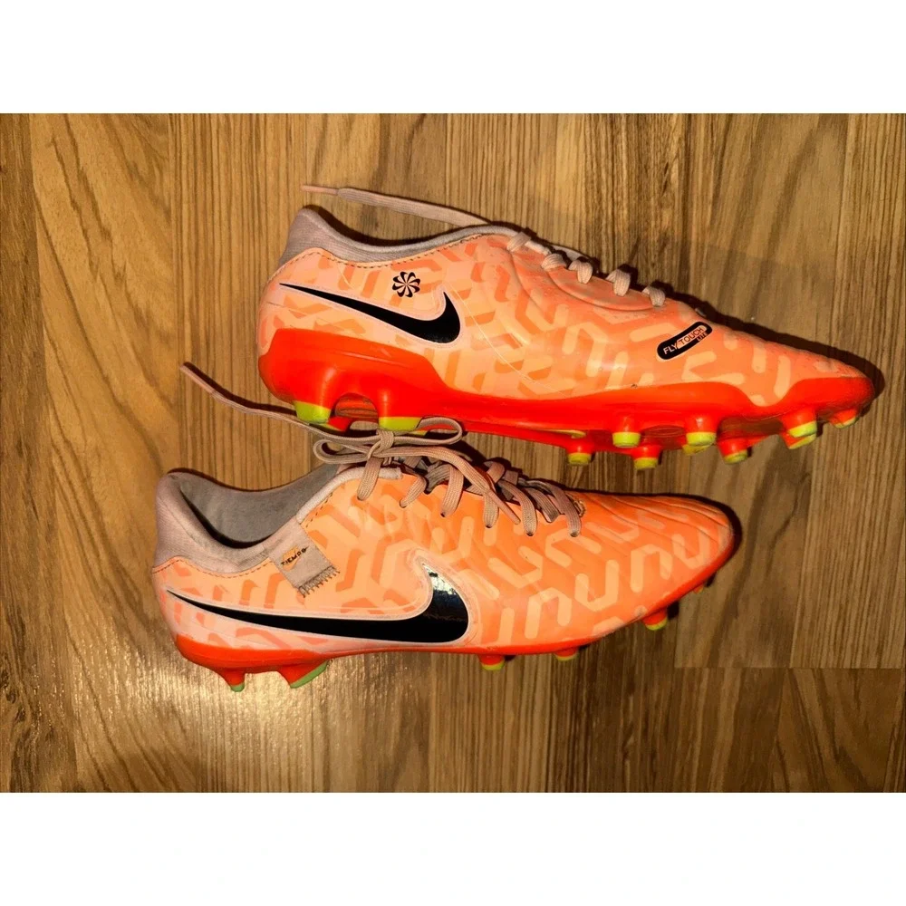Nike Tiempo Legend 10 Academy Multi-Ground Low-Top Soccer Cleats Sz 7 DZ3179-800